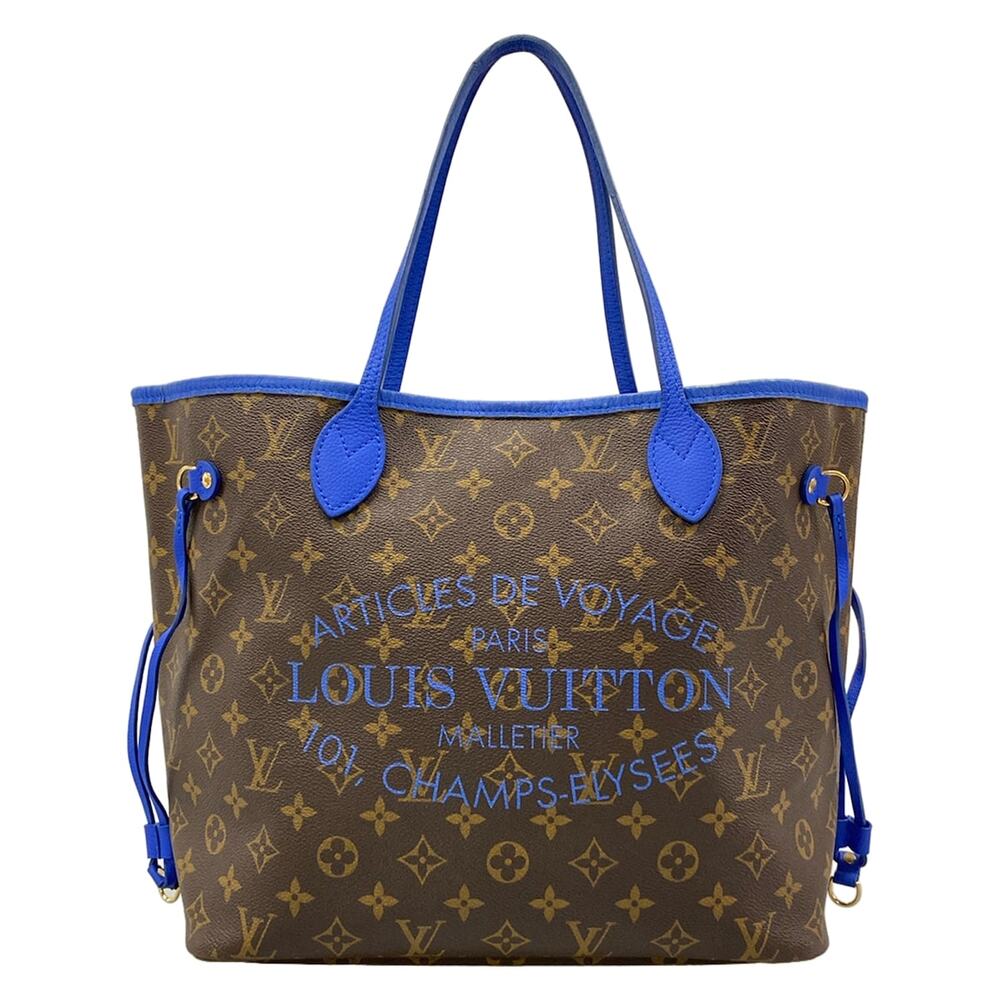 Louis Vuitton Neverfull MM Monogram Ikat Tote Bag M40938